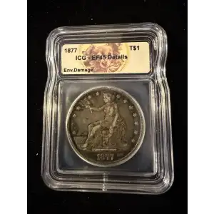 Trade Dollars---Trade Dollars 1873-1885 -Silver- 1 Dollar (2)