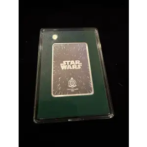 2025 Agoro Trading Coins Star Wars - Green/Emerald Tie Fighter 231/500 1oz .999 Silver