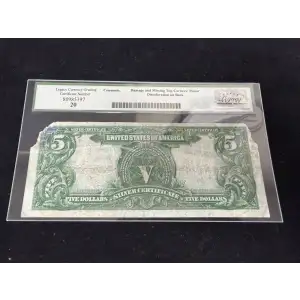 $5 1899 Blue Silver Certificates 277
