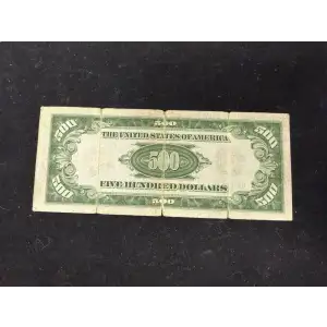$500 1934-A.  High Denomination Notes 2202-D