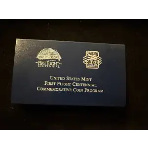 2003-P First Flight Centennial - Uncirculated Half Dollar - Box & COA (2)