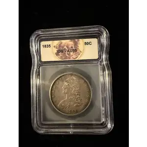 Half Dollars---Capped Bust, Lettered Edge 1807-1836 -Silver- 0.5 Dollar (2)