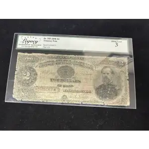 $2 1890 Small Red Treasury or Coin Notes 355
