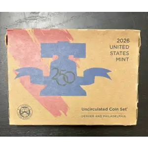 2026 US Mint 20 Coin Uncirculated P&D Set ($5.82 FV)