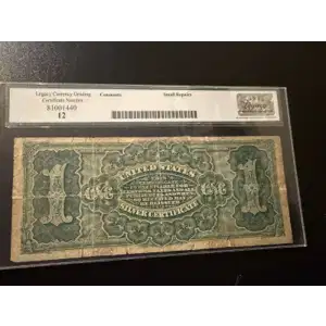 $1 1886 Large Brown Silver Certificates 220