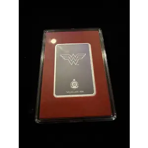 2025 Agoro Trading Coins DC Comics - Red/Ruby Wonder Woman 051/100 1oz .999 Silver