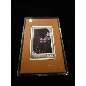 2025 Agoro Trading Coins Star Wars - Orange/Topaz Death Star Trench 065/300 1oz .999 Silver