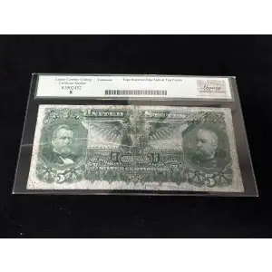 $5 1896 Small Red Silver Certificates 268 (2)