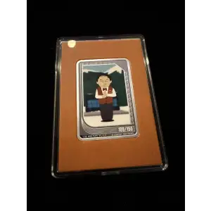2025 Agoro Trading Coins South Park - Orange/Topaz Tuong Lu Kim 109/150 1oz .999 Silver