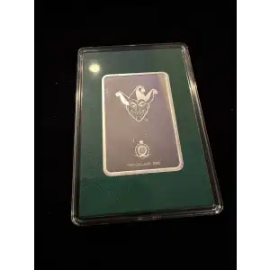 2025 Agoro Trading Coins DC Comics - Green/Emerald Joker 477/500 1oz .999 Silver