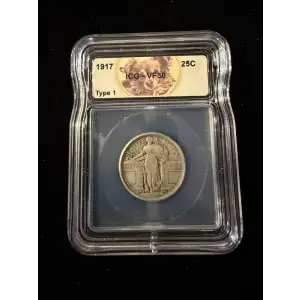 Quarter Dollars---Standing Liberty