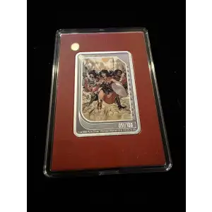 2025 Agoro Trading Coins DC Comics - Red/Ruby Wonder Woman 051/100 1oz .999 Silver