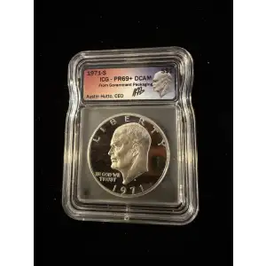 Eisenhower Silver Dollar (1971-1978) - 40% Silver