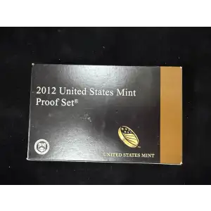 2012-S U.S. Clad Proof Set: Complete 14-Coin Set, Original Packaging (2)