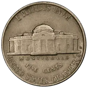 Jefferson War Nickels - Circulated (1942-45)