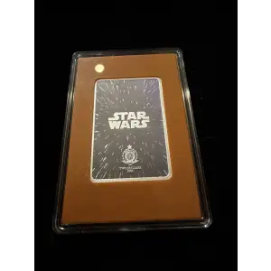 2025 Agoro Trading Coins Star Wars - Orange/Topaz Death Star Trench 065/300 1oz .999 Silver