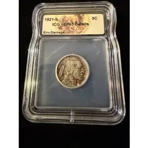 Nickel Five Cent Pieces-Indian Head or Buffalo