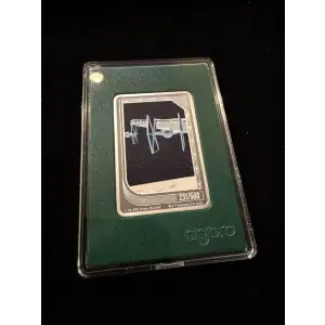 2025 Agoro Trading Coins Star Wars - Green/Emerald Tie Fighter 231/500 1oz .999 Silver