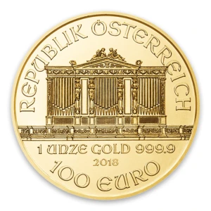 Any Year - 1oz Austrian Gold Philharmonic