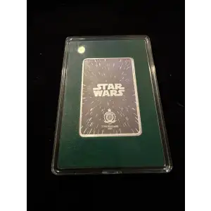 2025 Agoro Trading Coins Star Wars - Green/Emerald Imperial March 394/500 1oz .999 Silver
