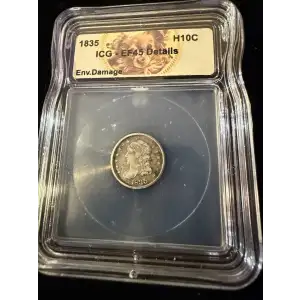 Half Dimes---Capped Bust 1829-1837 -Silver- 0.5 Dime (2)