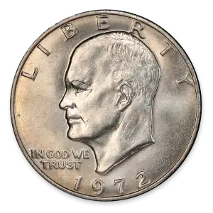 Ike Dollar (1971 - 1978) – Circ  - Clad