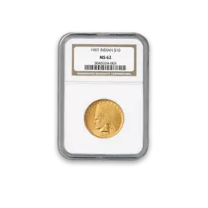 Indian $10 (1907 - 1933) - PCGS - MS62