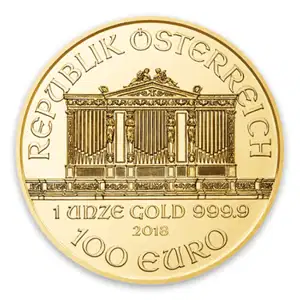 Any Year 1oz Austrian Platinum Philharmonic